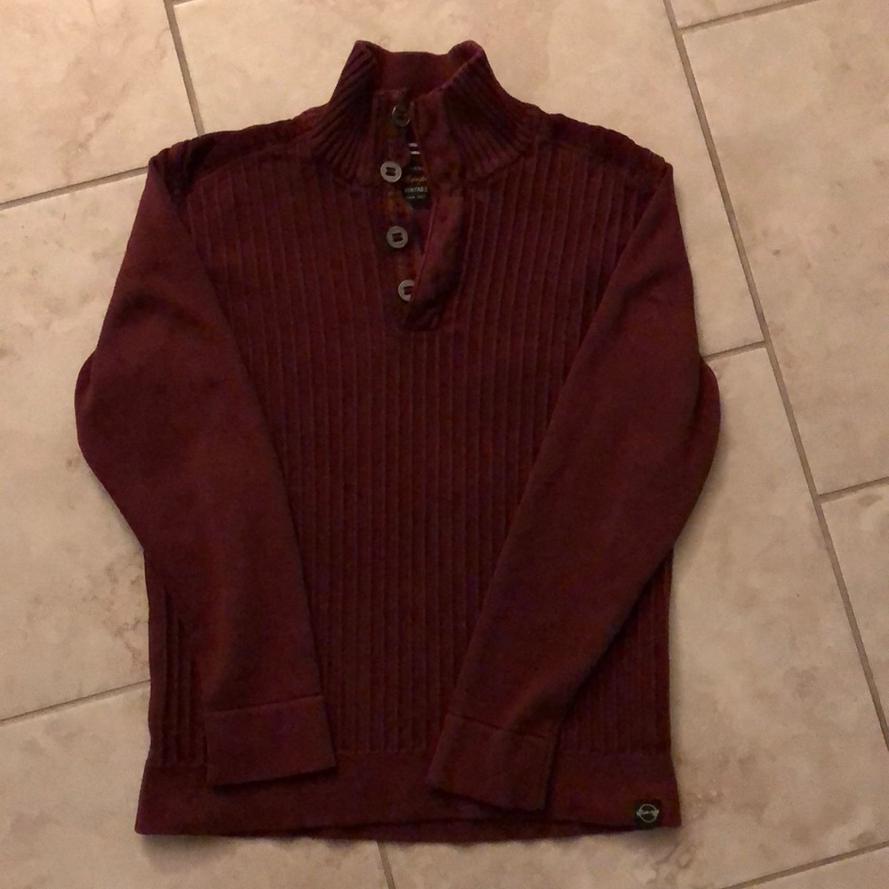 Original weatherproof vintage burgundy sweater s